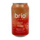 Brio Pop Orange 25mg THC